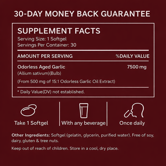 odorless aged garlic extract